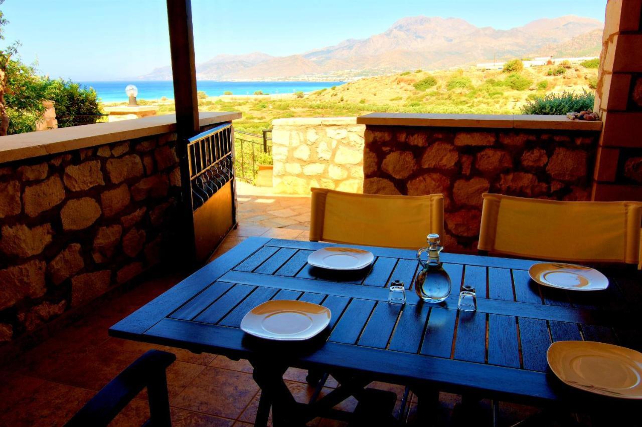 Ville Du Soleil - Exclusive Homes With Rustic Charm And Sensational Views Of The Mediterranean Sea Makrýgialos Eksteriør billede